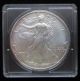 2003 Silver American Eagle One Dollar 1 Oz.  Uncirculated Silver photo 2