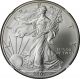 2007 - W Burnished Silver Eagle Dollar $1 Ms 69 Ngc 1 Oz Silver Silver photo 2