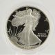 1986 American Silver Eagle Proof Coin - 1oz.  999 Fine Dollar Ase Box Silver photo 1
