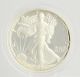 1986 American Silver Eagle Proof Coin - 1oz.  999 Fine Dollar Ase Box Silver photo 2