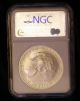 2006 Silver Eagle 1 Oz First Strike Red Label Ngc Labeled Silver photo 1