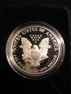1995 - P 1 Ounce Proof American Eagle And C.  O.  A. Silver photo 2