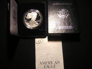 1994 - P 1 Ounce Proof American Eagle And C.  O.  A.  