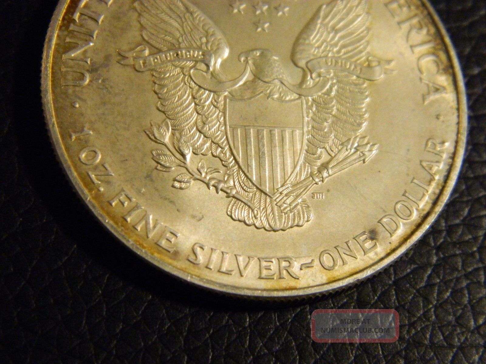 1995 Silver Eagle 1 Troy Ounce. 999 Fine Silver Dollar Lqqk Lqqk Nr 4