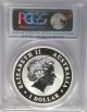 Pcgs Registry 2012 P First Strike Australia Kookaburra $1 Dollar Ms70 Silver 1oz Australia photo 1