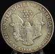 1986 American Silver Eagle - 1oz.  999 Fine Dollar Ase Investment Coin Usa Silver photo 3