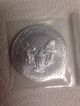 2012 1 Oz.  999 Fine Silver Liberty Walking American Silver Eagle Dollar Coin Unc Silver photo 3
