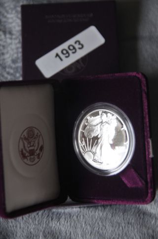 1993 - 1999 Proof Silver Eagles photo