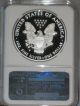 2014 W $1 Silver Eagle Ngc Pf69 Ultra Cameo.  Comes With & Silver photo 1