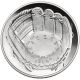 2014 - P Pr69 Anacs Silver Proof Baseball Hall Of Fame Coin First Day Of Issue Silver photo 2