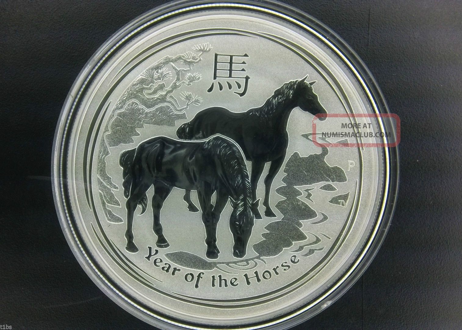 2014 $1 Australia Lunar Series Ii Year Of The Horse 1 Oz.  999 Silver Coin Australia photo