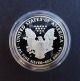 1992 - S 1 Oz.  American Silver Eagle Proof And Silver photo 2