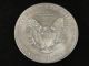 1998 American Silver Eagle Bullion Coin Key Date Uncirculated Nr Silver photo 2