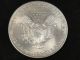 1999 American Silver Eagle Bullion Coin Key Date Uncirculated Nr Silver photo 2