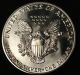 1988 American Silver Eagle Bullion Coin Key Date Uncirculated Nr Silver photo 3