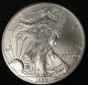 1997 American Silver Eagle Bullion Coin Key Date Uncirculated Nr Silver photo 1