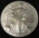 1999 American Silver Eagle Bullion Coin Key Date Uncirculated Nr Silver photo 1