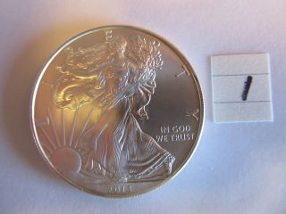 2013 Us Silver Eagle,  Gem Bu.  999 One Ounce Coin photo