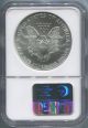 2004 American Silver Eagle $1 - Ngc Ms 69 - - Gem Unc - Nr Silver photo 1