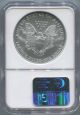 2004 American Silver Eagle $1 - Ngc Ms 69 - - Gem Unc - Nr Silver photo 1