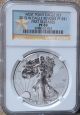 2013 W Silver West Point Star American Eagle Reverse First Releases Ngc Pf 69 Silver photo 1