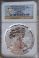 2013 W Silver West Point Star American Eagle Reverse First Releases Ngc Pf 69 Silver photo 2