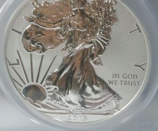 2013 W Reverse Proof Silver Eagle Pcgs Pr70 First Strike From West Point 1 Coin photo