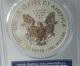 2013 W Reverse Proof Silver Eagle Pcgs Pr70 First Strike From West Point 1 Coin Silver photo 3