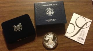 2007 - W Proof Silver American Eagle (w/box &) photo