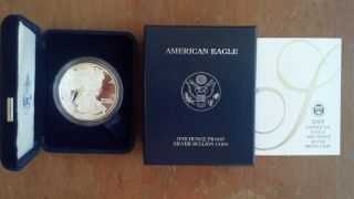 2005 - W Proof Silver American Eagle (w/box &) photo