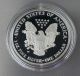 2005 - W Proof Silver American Eagle (w/box &) Silver photo 1