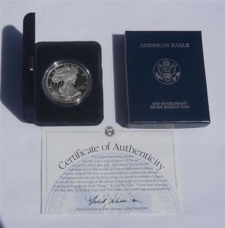 2003 - W Proof Silver American Eagle (w/box &) photo