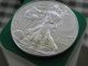 (1) - 2014 American Eagle Silver 1 Oz Bullion Coin & 2 Empty Tubes Ex. Silver photo 1