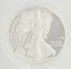 2008 W American Silver Eagle Proof Coin - 1oz.  999 Fine Dollar Ase Box Silver photo 2