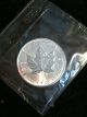 1999 $5 Canada.  9999 Silver Maple Leaf Rcm Silver photo 1
