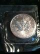 1989 $5 Canada.  9999 Silver Maple Leaf Rcm Silver photo 1
