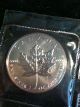 1988 $5 Canada.  9999 Silver Maple Leaf Rcm Silver photo 1