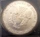 1992 Liberty Walking American Eagle Dollar 1 Oz.  999 Fine Silver Coin Rare Silver photo 1