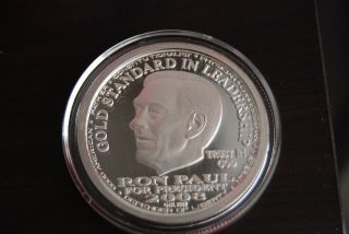 Norfed 2008 Ron Paul For President 644 Bil Of Rights $20 1oz Silver (1 Coin) photo