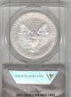 2011 - S Anacs - Ms70 Silver Eagle Struct At San Franscisco Silver photo 3