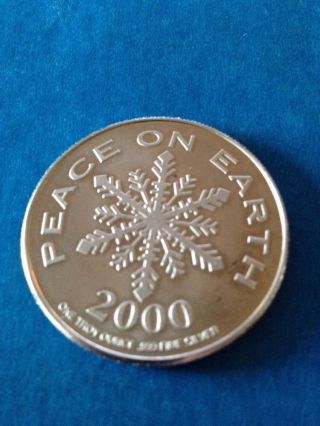2000 One Ounce.  999 Fine Silver 