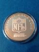 2008 Nfl Pro Bowl Official Game Coin.  Limited Edition 0064. Silver photo 4