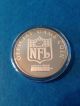 2008 Nfl Pro Bowl Official Game Coin.  Limited Edition 0064. Silver photo 5