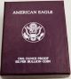 1989 - S American Eagle $1 - Silver - Complete Box Papers - Km - 273 - American Eagle Dollar Silver photo 3