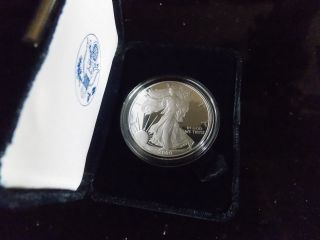 2000 Us Eagle 1 - Oz Proof Silver Bullion Coin photo