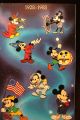1988 Disney ' S Mickey 60 Yrs Sorcerer ' S Apprentice Silver Comm 1 Oz W/case & Commemorative photo 7
