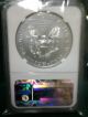 2013 Silver Eagle Dollar Ngc Graded Ms 69 And Boxes Silver photo 1