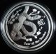 2013 1 Oz Proof Silver Australian Lunar Year Of The Snake And Australia photo 1