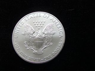 2012 American Eagle Silver Dollar.  999 Fine Silver 1 Troy Ounce photo