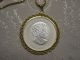 $5.  00.  9999 Silver Maple Leaf Pendant Necklace Brilliant Uncirculated. Silver photo 3